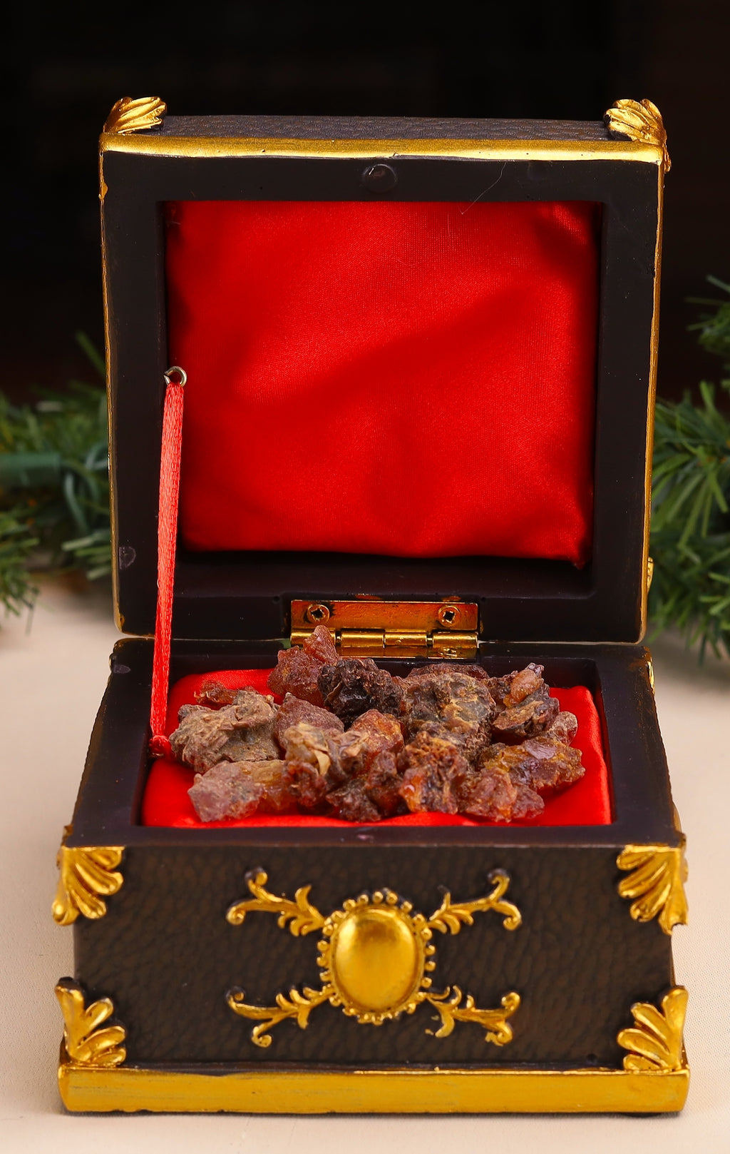 Deluxe Gifts of the Magi Chest Set – Real Gold, Frankincense & Myrrh, view 6
