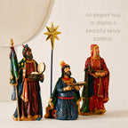 Three Kings Following the Star, 4-Piece Set – 10-Inch Scale, view 3