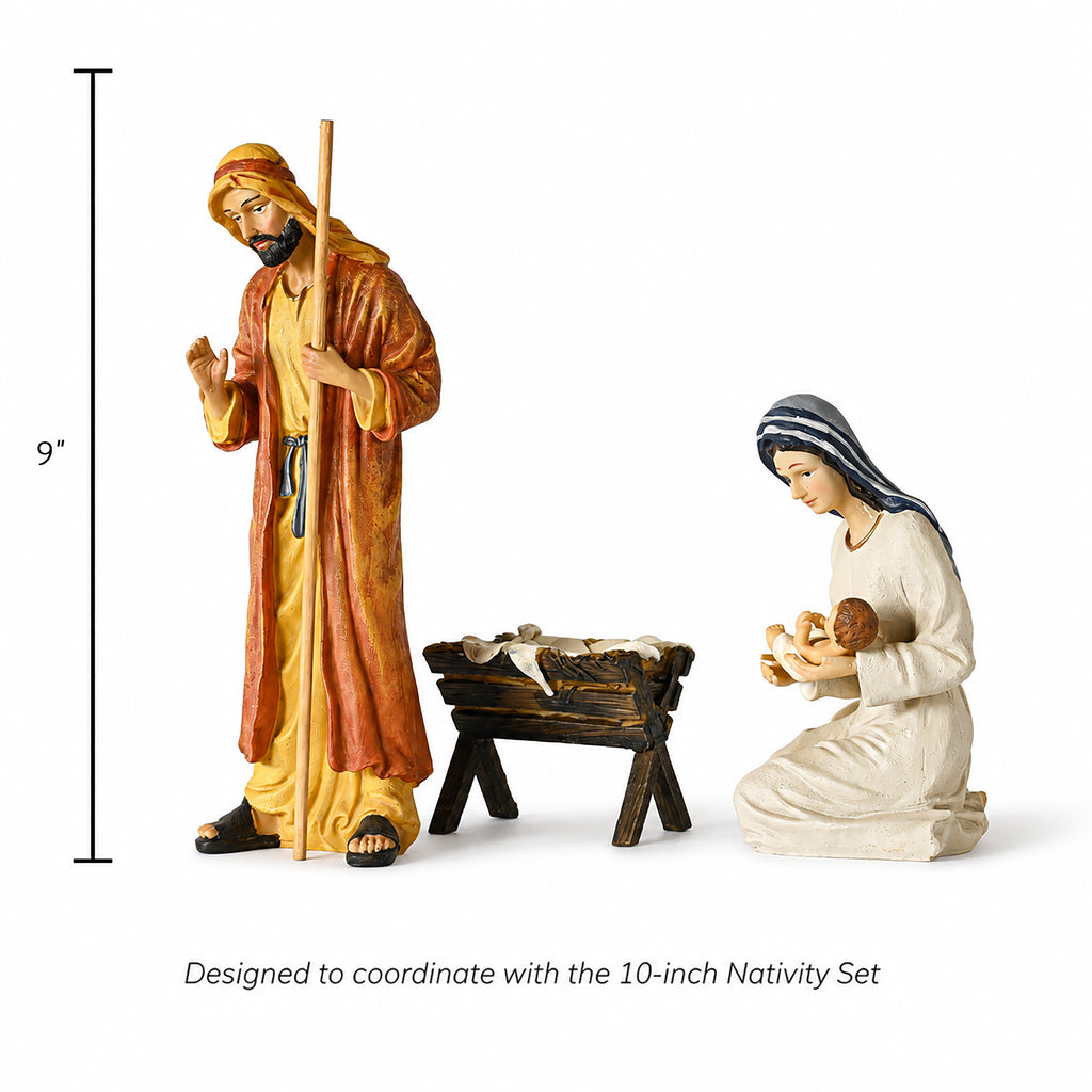 Holy Family, 3-Piece Set – 10-Inch Scale, view 2