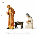 Holy Family, 3-Piece Set – 10-Inch Scale, view 2
