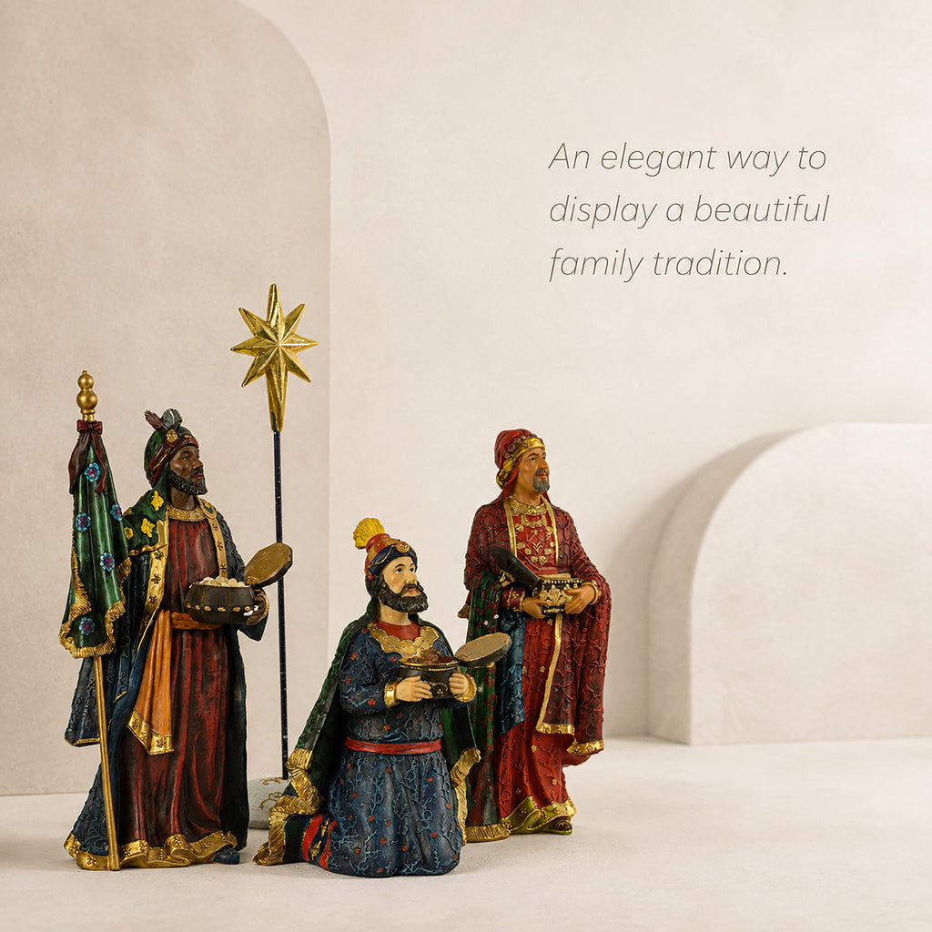 Three Kings Following the Star, 4-Piece Set – 14-Inch Scale, view 3