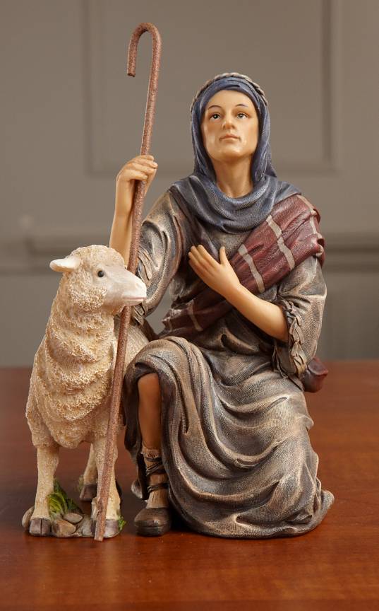 Shepherds & Angel, 3-Piece Set – 14-Inch Scale, view 5