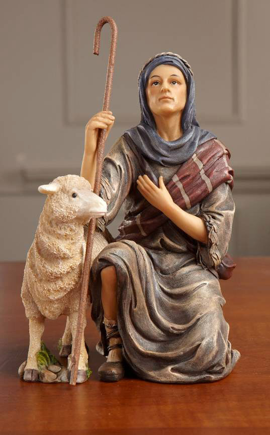 Shepherds & Angel, 3-Piece Set – 14-Inch Scale, view 6