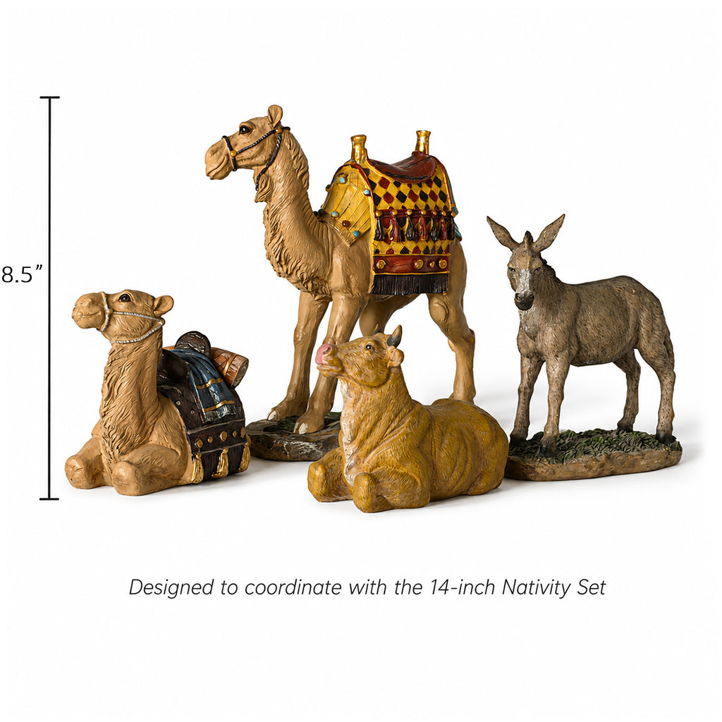 Nativity Animals, 4-Piece Set – 14-Inch Scale, view 2