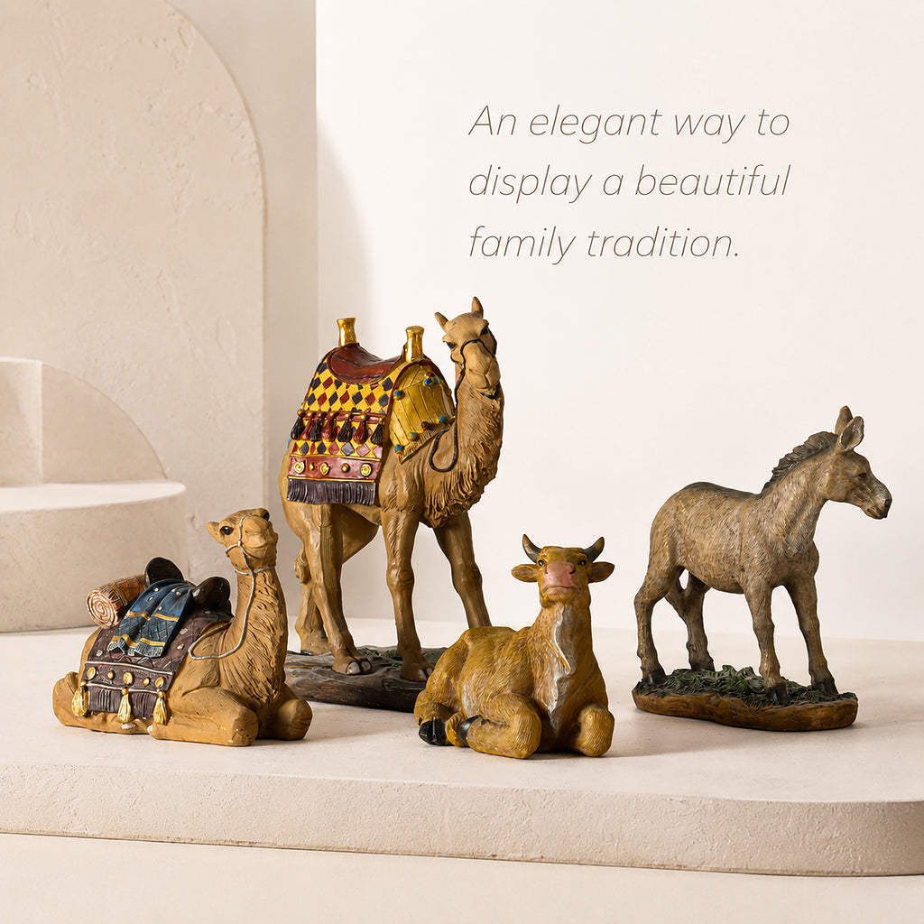 Nativity Animals, 4-Piece Set – 14-Inch Scale, view 3