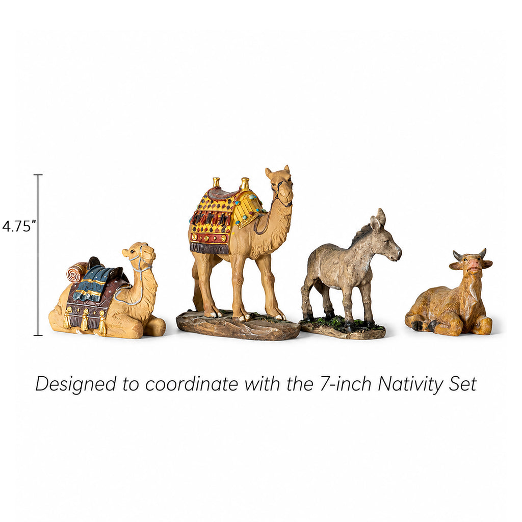 Nativity Animals, 4-Piece Set – 7-Inch Scale, view 2