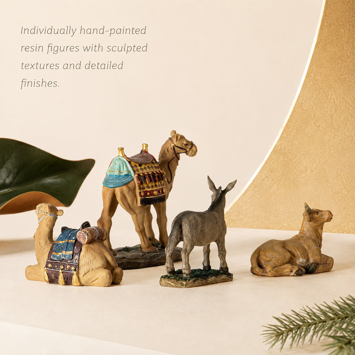 Nativity Animals, 4-Piece Set – 7-Inch Scale, view 4