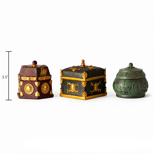 Heirloom Gifts of the Magi Chest Set – Real Gold, Frankincense & Myrrh, view 2