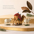 Kneeling Camel & Awassi Sheep, 3-Piece Set – 14-Inch Scale, view 4