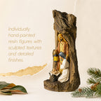 Lighted Holy Family with Lantern, view 4
