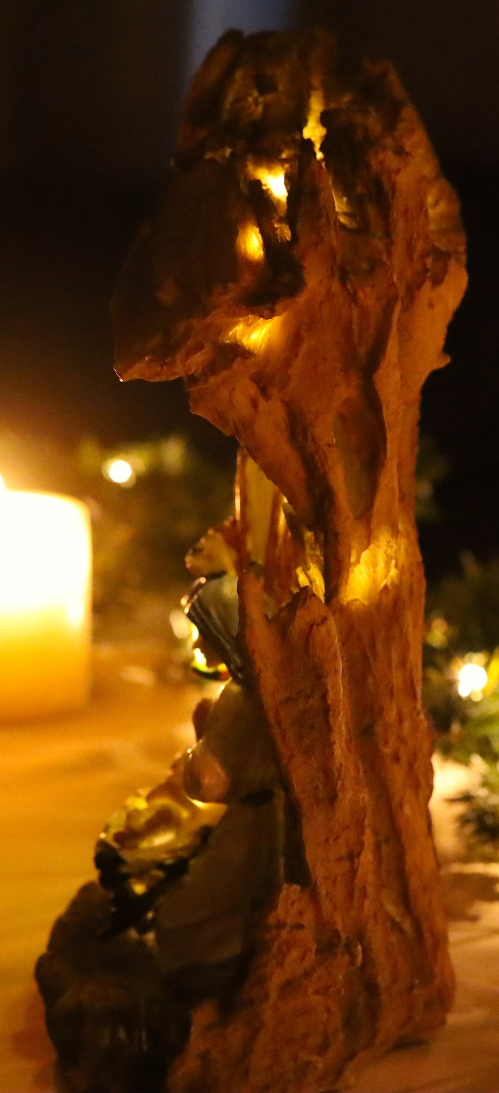 Lighted Holy Family with Lantern, view 6