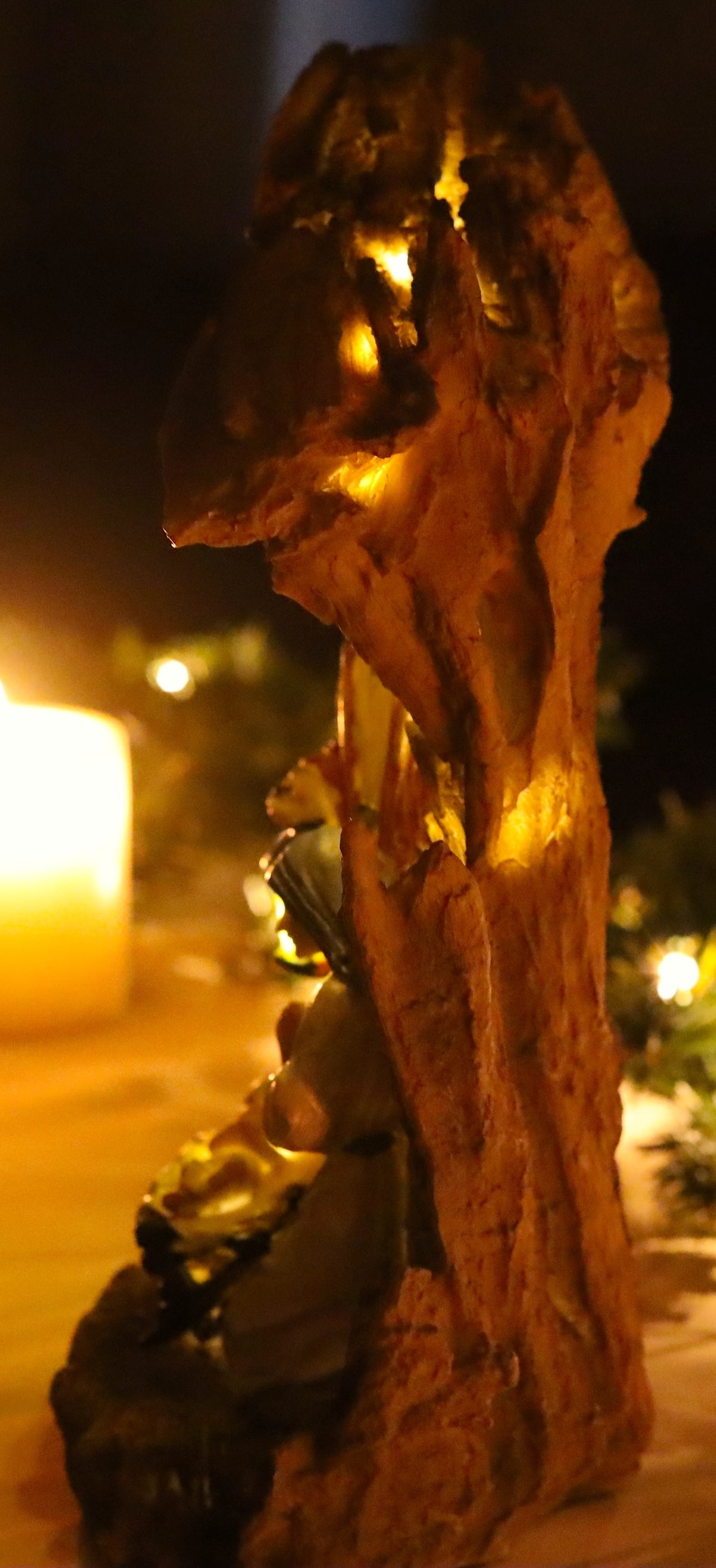 Lighted Holy Family with Lantern, view 6