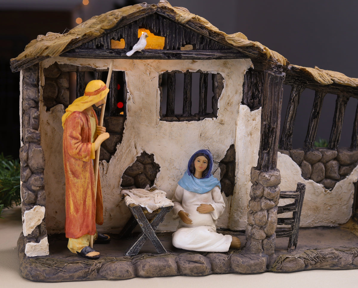 Traveling Holy Family, 3-Piece Set – 7-Inch Scale, view 6