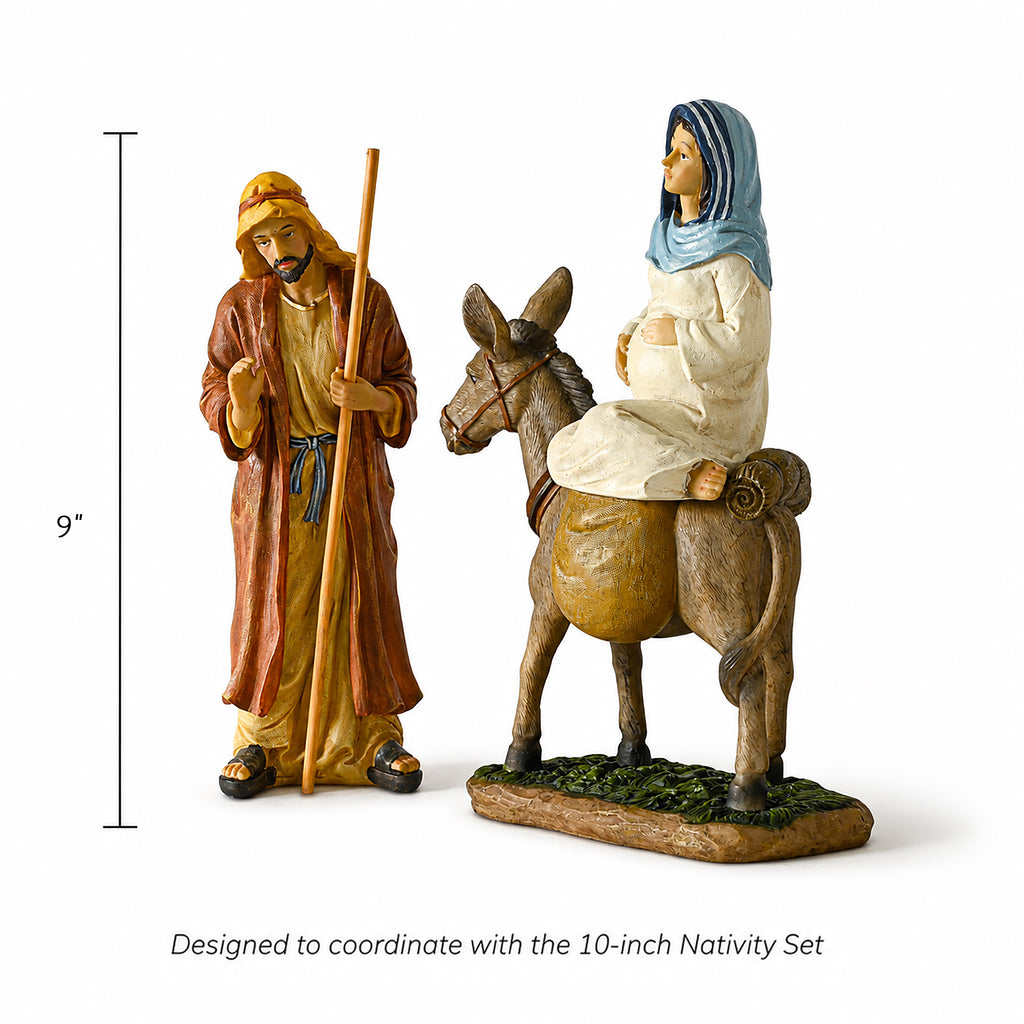Traveling Holy Family, 3-Piece Set – 10-Inch Scale, view 2