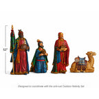 Outdoor Nativity Three Kings & Camel, 4-Piece Set, view 2
