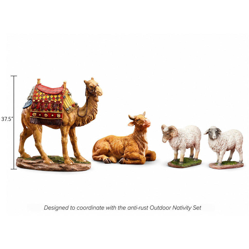 Outdoor Nativity Animals, 4-Piece Set, view 2