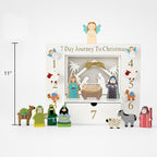 Children's 7-Day Journey to Christmas Nativity, 12-Piece Set, view 2