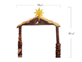 Outdoor Stable for The Real Life Nativity (RLN054)