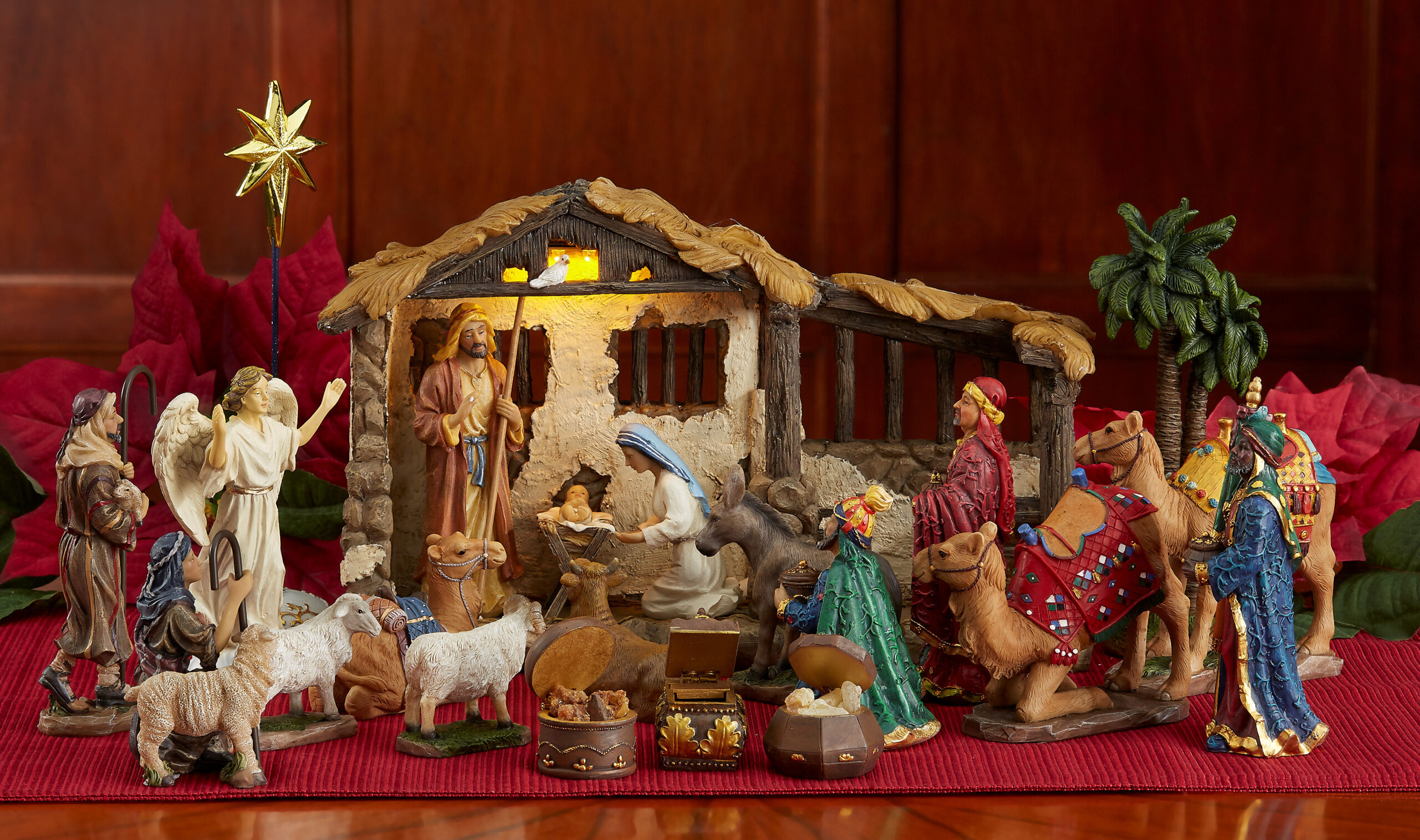 The Complete 7" 23 piece Real Life Nativity (RLN036)